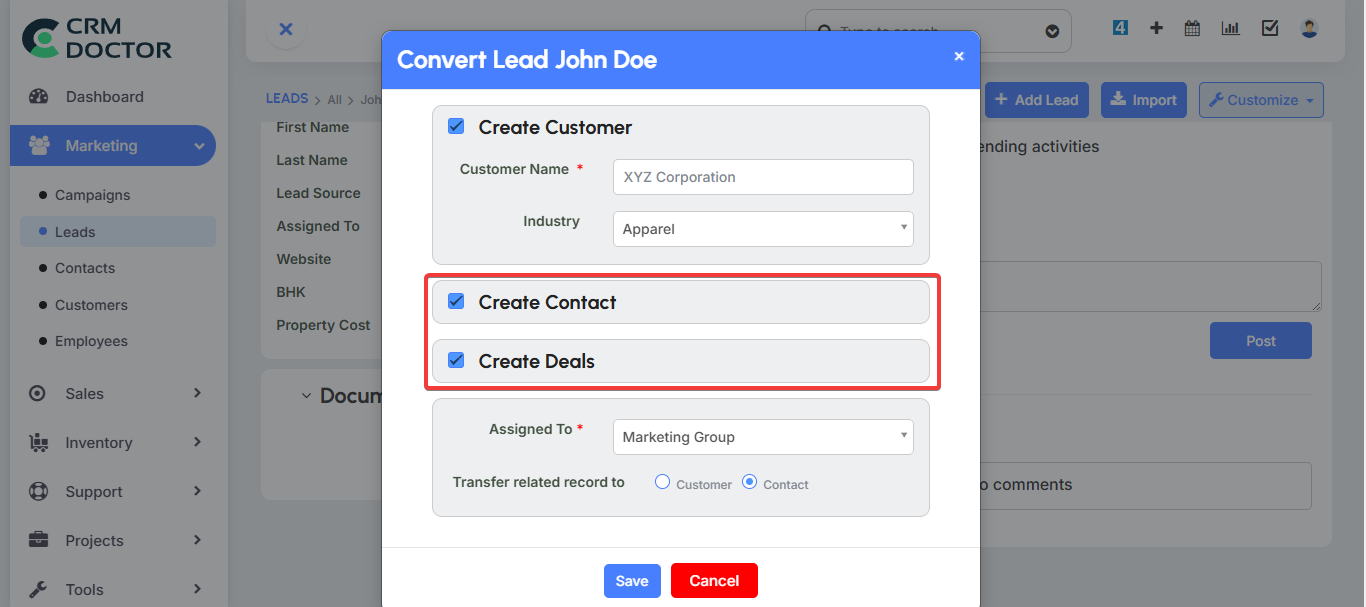 Conversion Process
