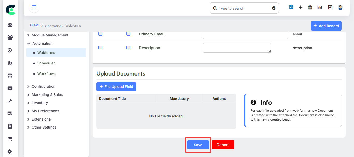 Web Forms
