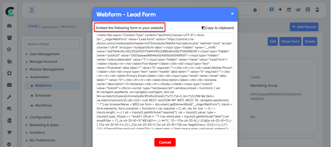 Web Forms