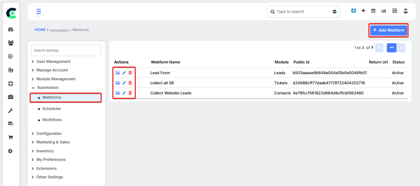 Web Forms